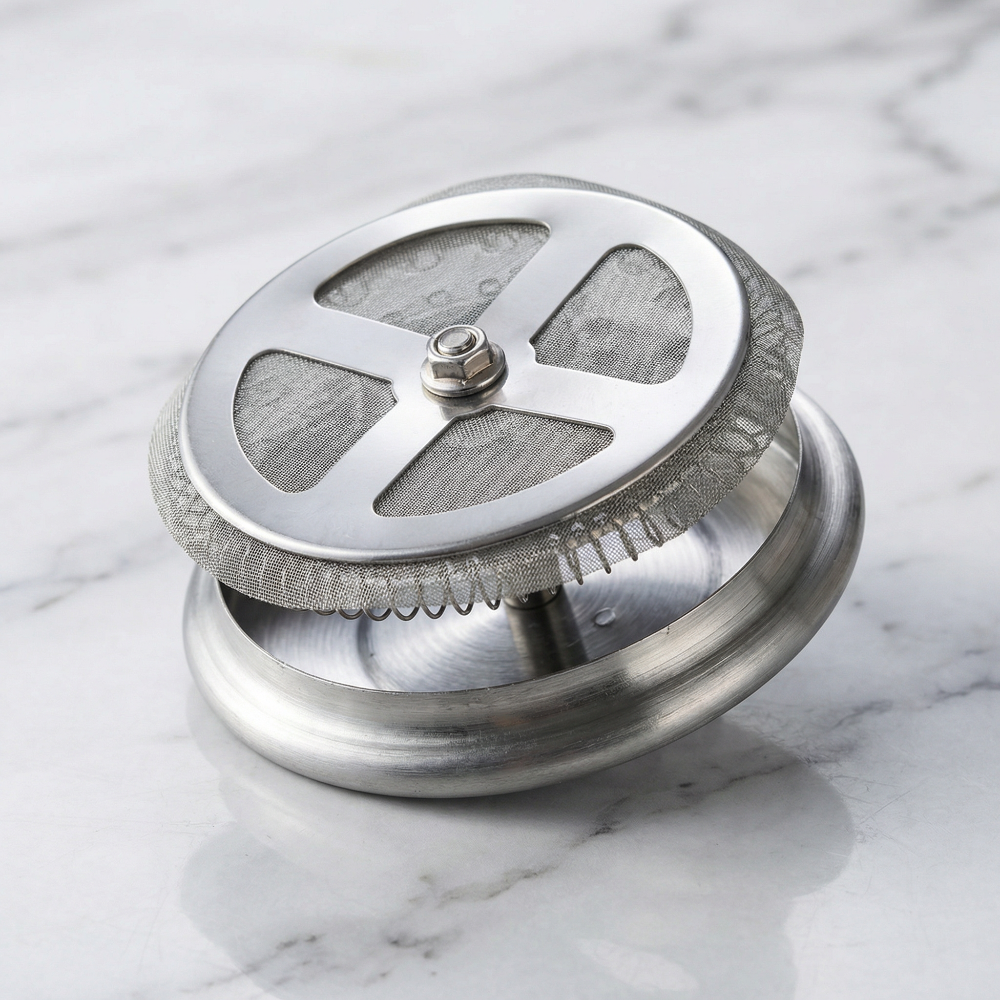 Glaskanne mit Edelstahlsieb | 350 ml