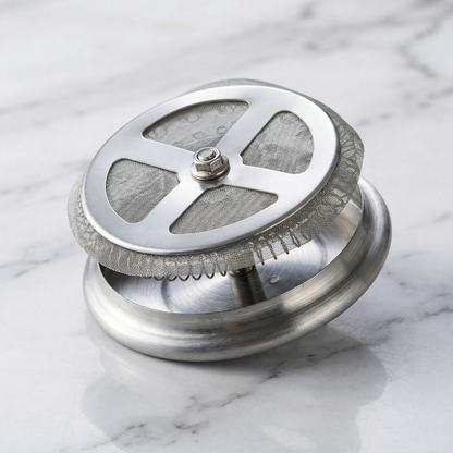 Glaskanne mit Edelstahlsieb | 350 ml